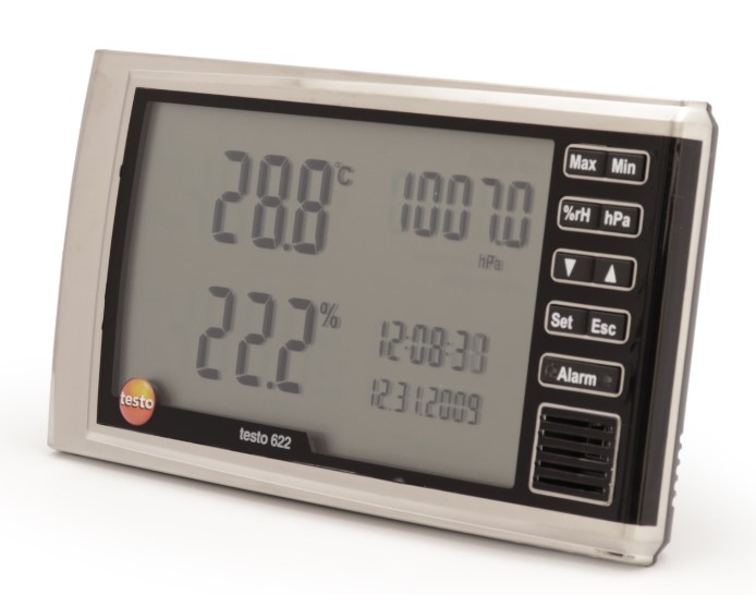 Testo 622 Digital Temperature And Humidity Barometric Pressure Gauge for environmental